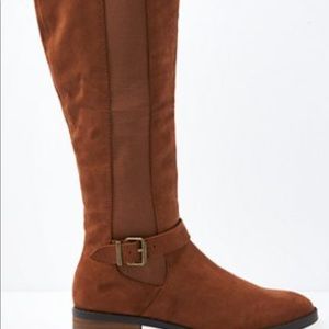 Cute faux suede boots from AE!